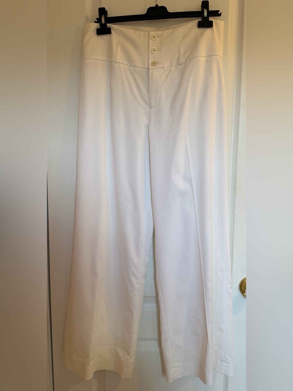 Mexx White Wide-Leg Women's Pants Brand New Size 10